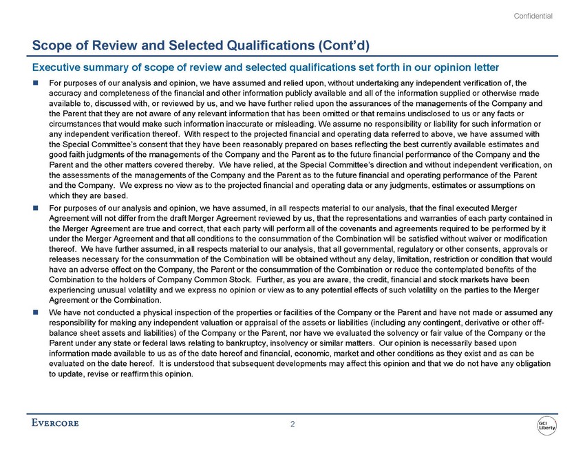 precvt_exhibit (c)(2)_sc13e-3 -- exhibit (c)(2) -- evercore materials (002)_page_06.jpg